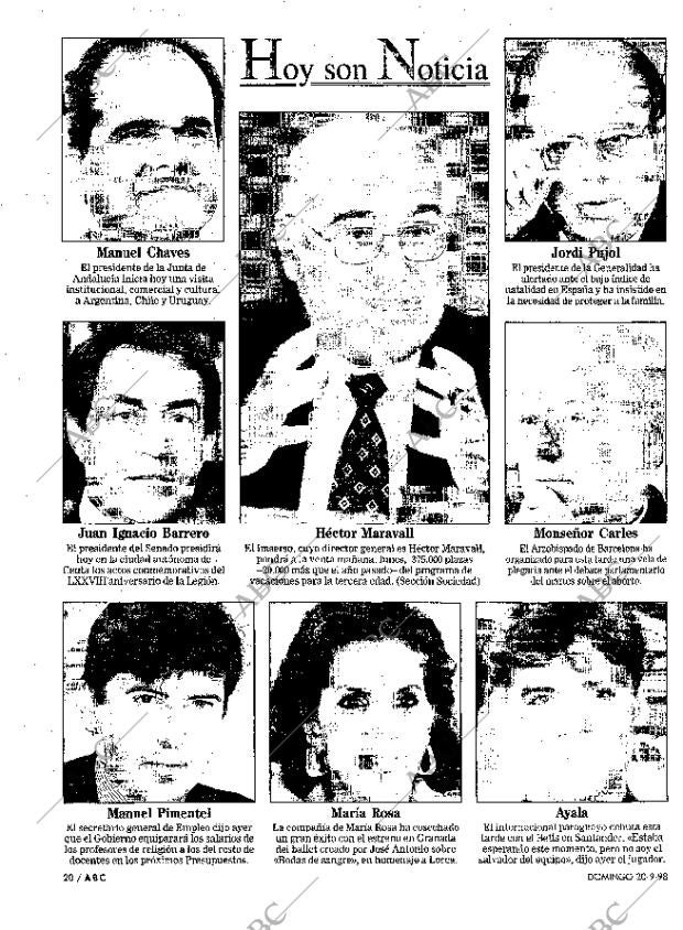 ABC SEVILLA 20-09-1998 página 20