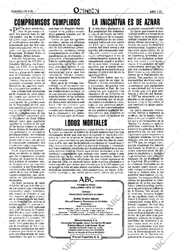 ABC SEVILLA 20-09-1998 página 25