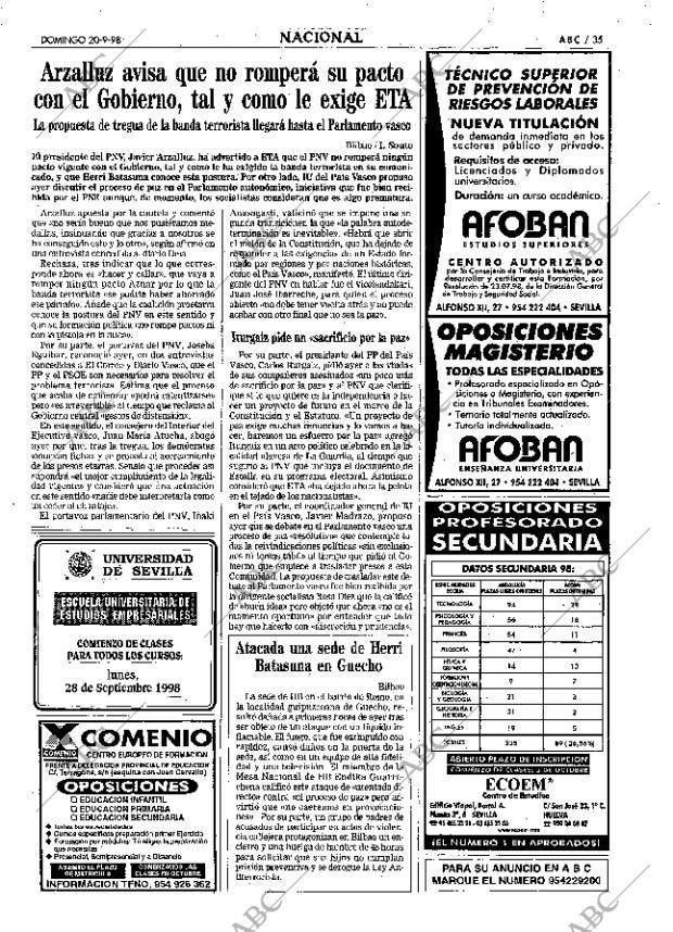 ABC SEVILLA 20-09-1998 página 35