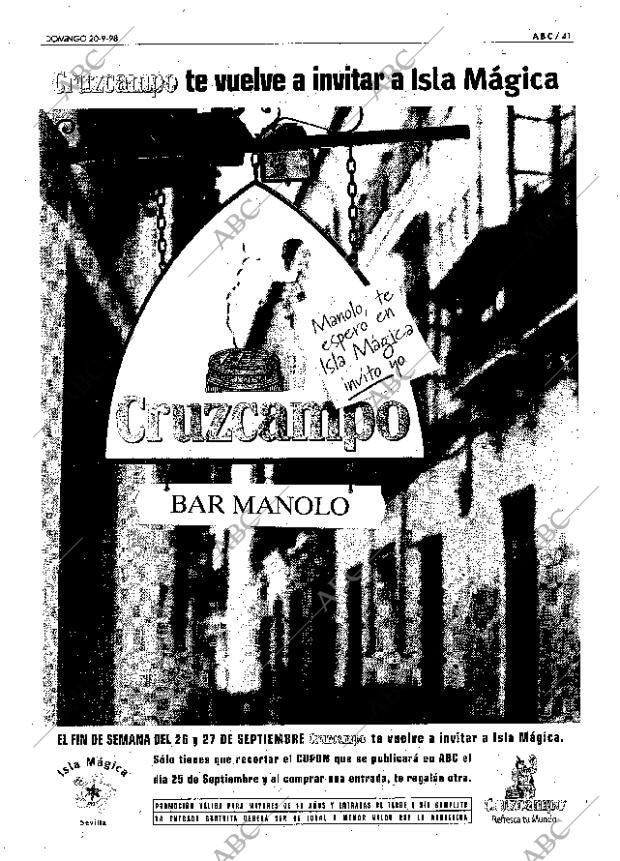 ABC SEVILLA 20-09-1998 página 41