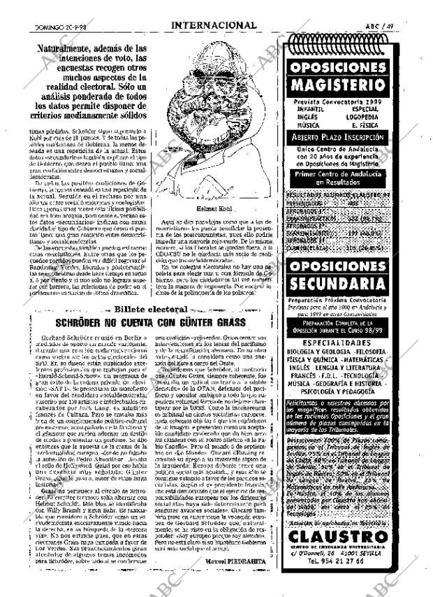 ABC SEVILLA 20-09-1998 página 49