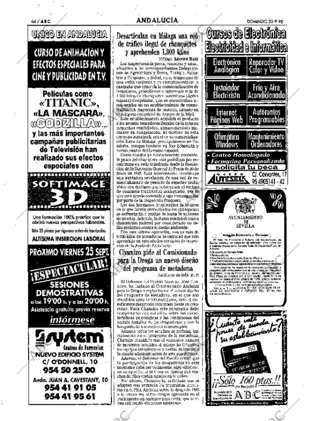 ABC SEVILLA 20-09-1998 página 64