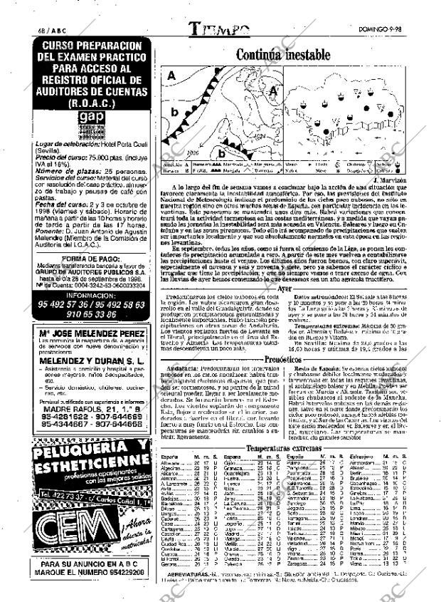 ABC SEVILLA 20-09-1998 página 68