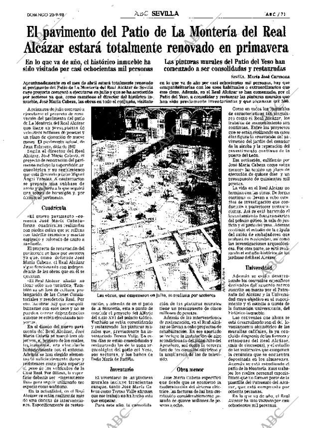 ABC SEVILLA 20-09-1998 página 71