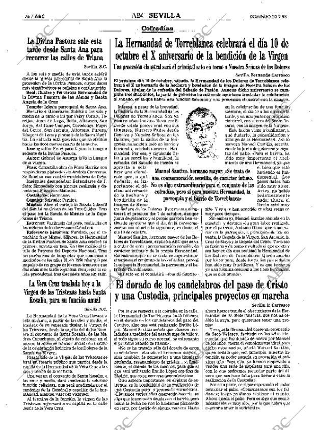 ABC SEVILLA 20-09-1998 página 76