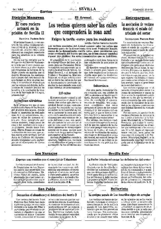 ABC SEVILLA 20-09-1998 página 84