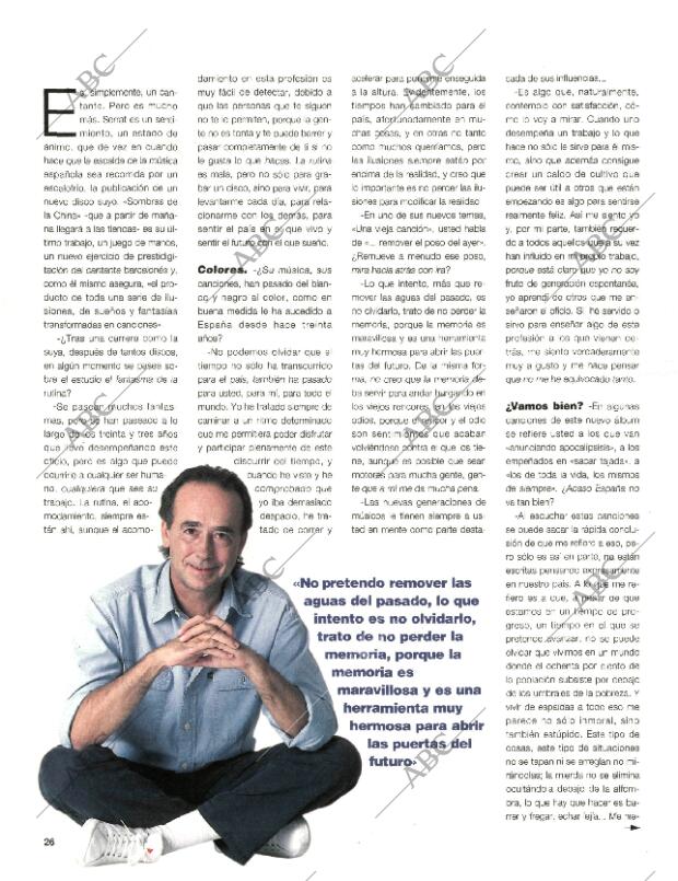 BLANCO Y NEGRO MADRID 20-09-1998 página 26