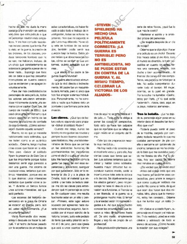 BLANCO Y NEGRO MADRID 20-09-1998 página 59