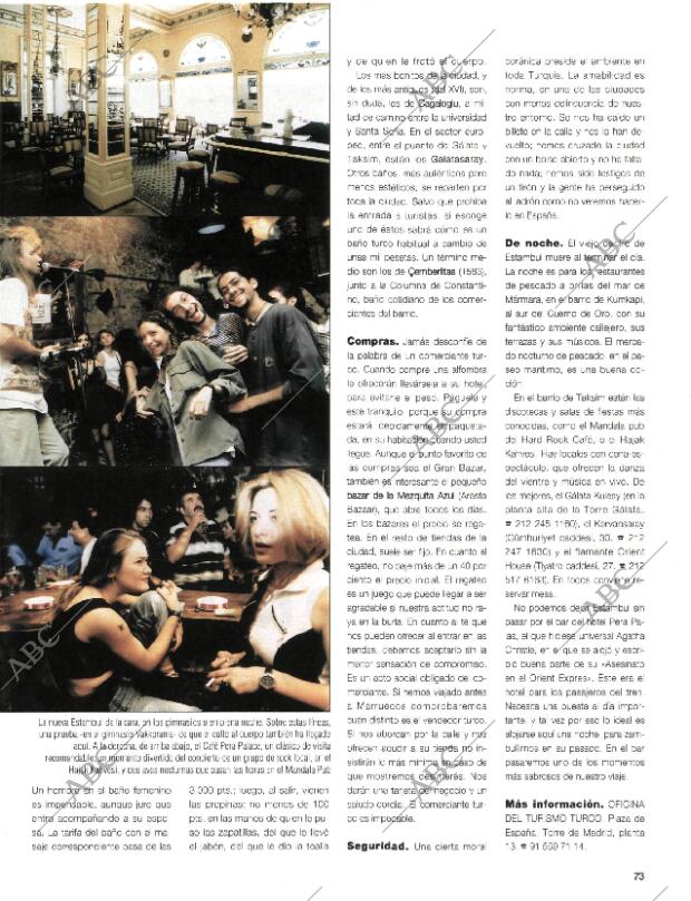 BLANCO Y NEGRO MADRID 20-09-1998 página 73