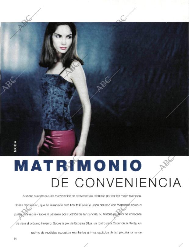 BLANCO Y NEGRO MADRID 20-09-1998 página 74