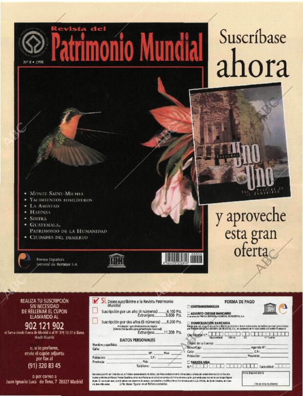 BLANCO Y NEGRO MADRID 20-09-1998 página 81