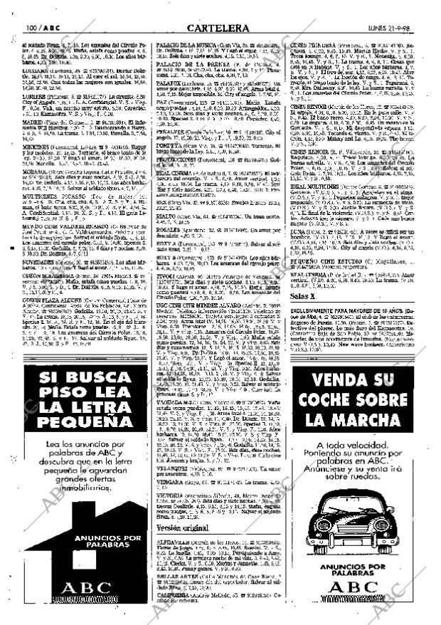 ABC MADRID 21-09-1998 página 100