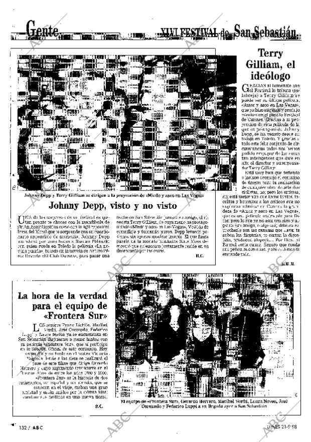 ABC MADRID 21-09-1998 página 132