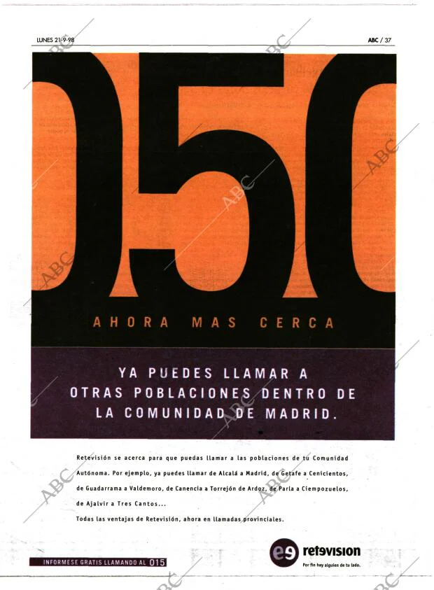 ABC MADRID 21-09-1998 página 37