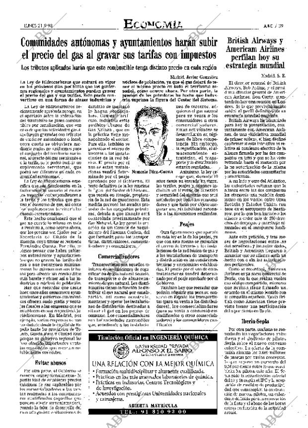 ABC MADRID 21-09-1998 página 39