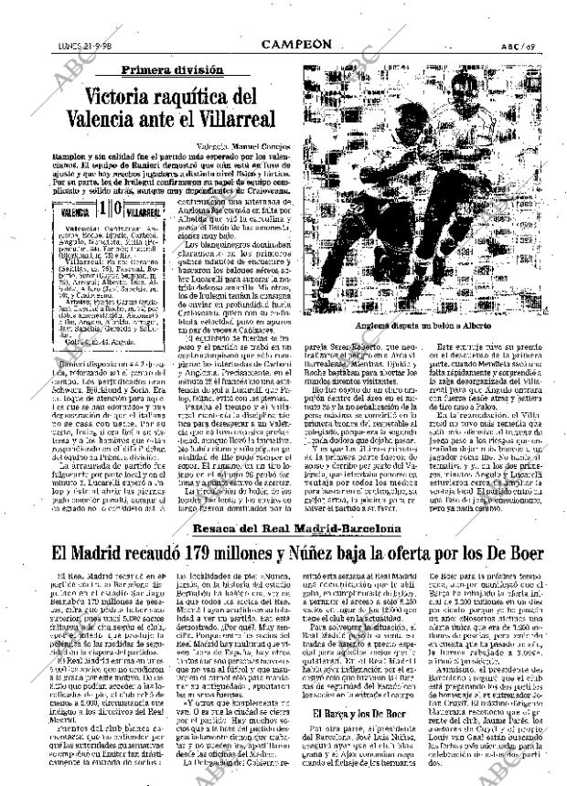 ABC MADRID 21-09-1998 página 69