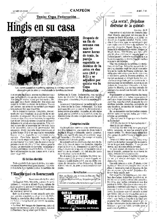 ABC MADRID 21-09-1998 página 81