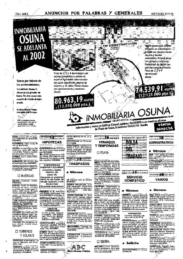 ABC SEVILLA 23-09-1998 página 104