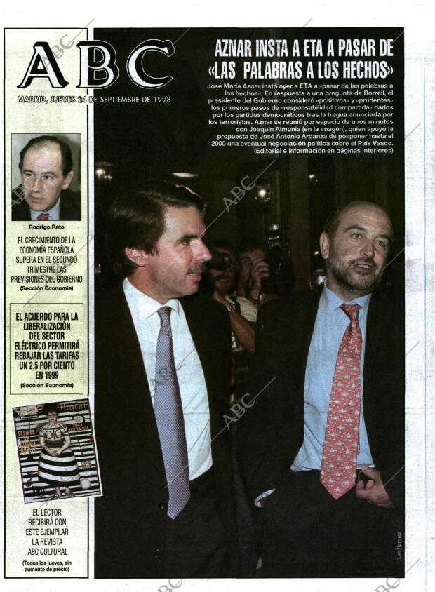 ABC MADRID 24-09-1998 página 1