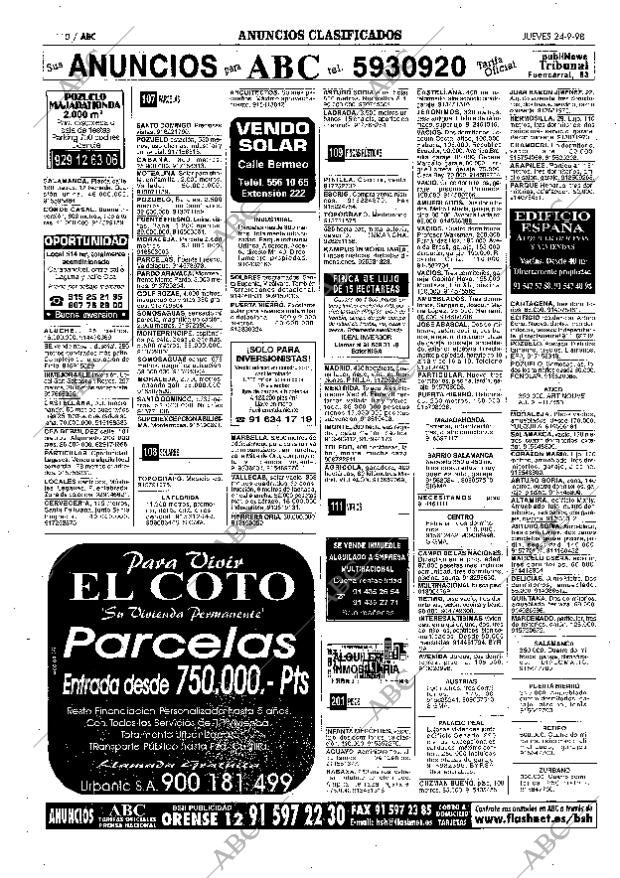 ABC MADRID 24-09-1998 página 110