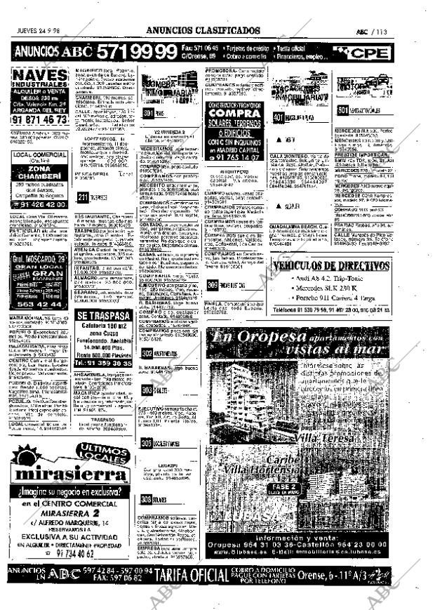 ABC MADRID 24-09-1998 página 113