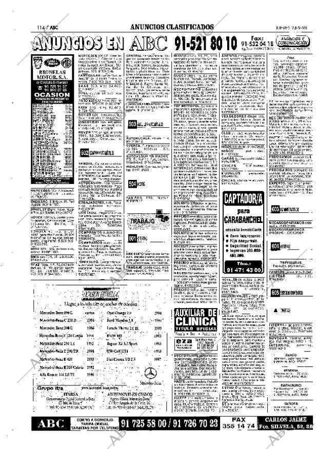 ABC MADRID 24-09-1998 página 114