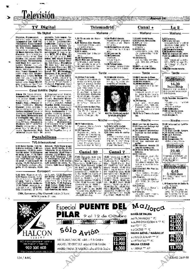 ABC MADRID 24-09-1998 página 134