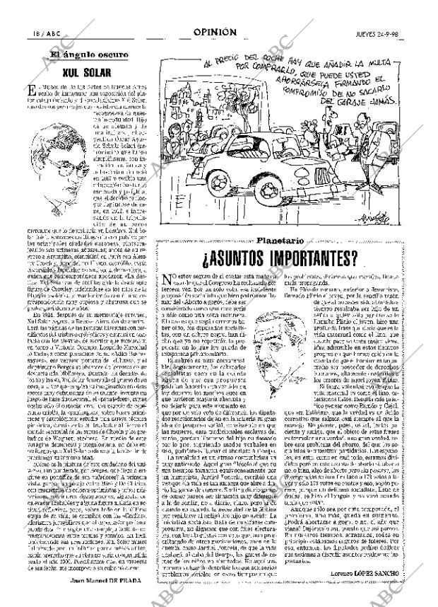 ABC MADRID 24-09-1998 página 18