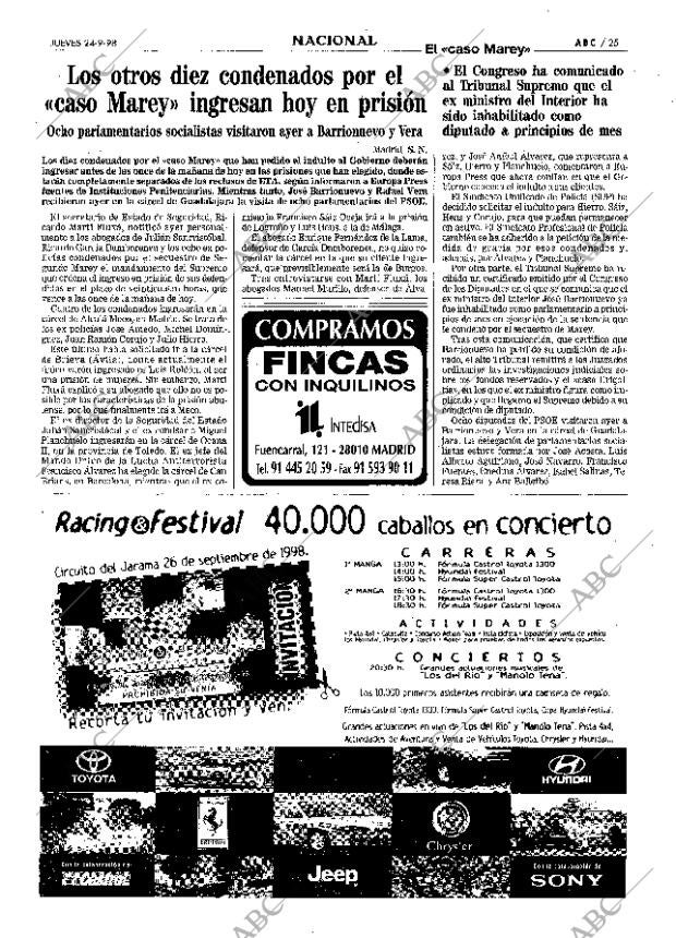 ABC MADRID 24-09-1998 página 25