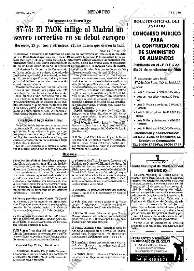 ABC MADRID 24-09-1998 página 81