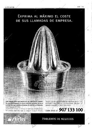 ABC MADRID 24-09-1998 página 85