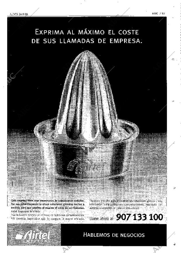 ABC MADRID 24-09-1998 página 85
