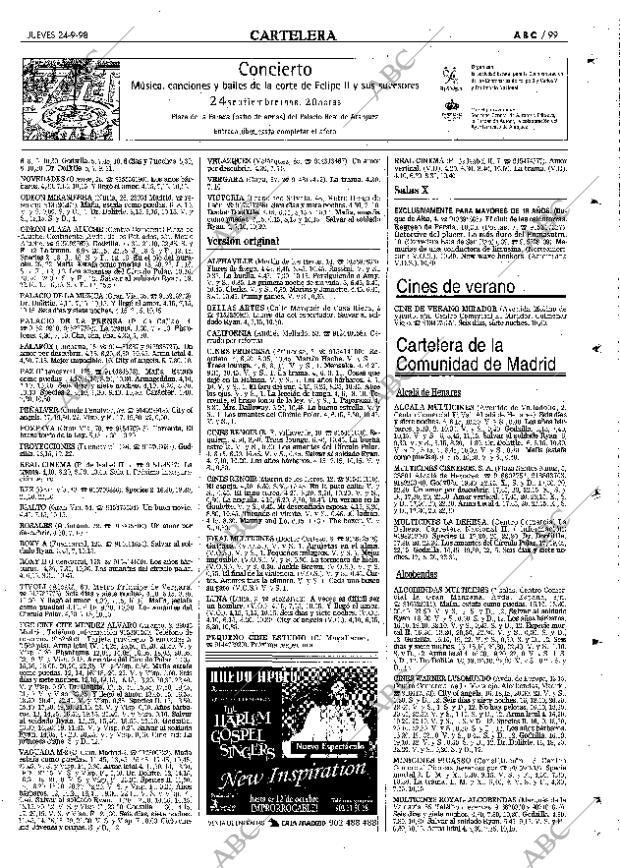 ABC MADRID 24-09-1998 página 99