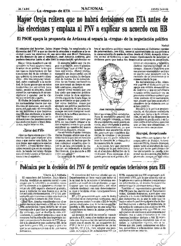 ABC SEVILLA 24-09-1998 página 26