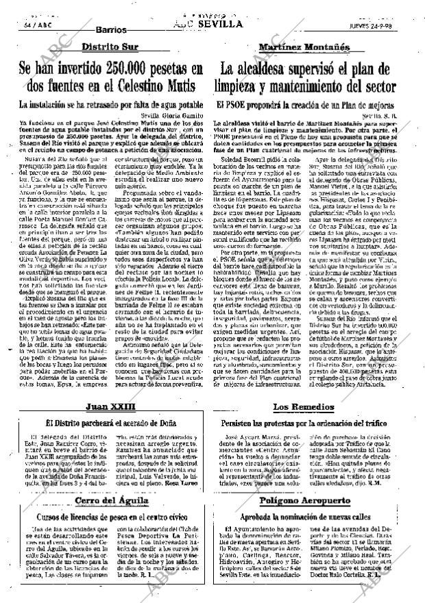 ABC SEVILLA 24-09-1998 página 64