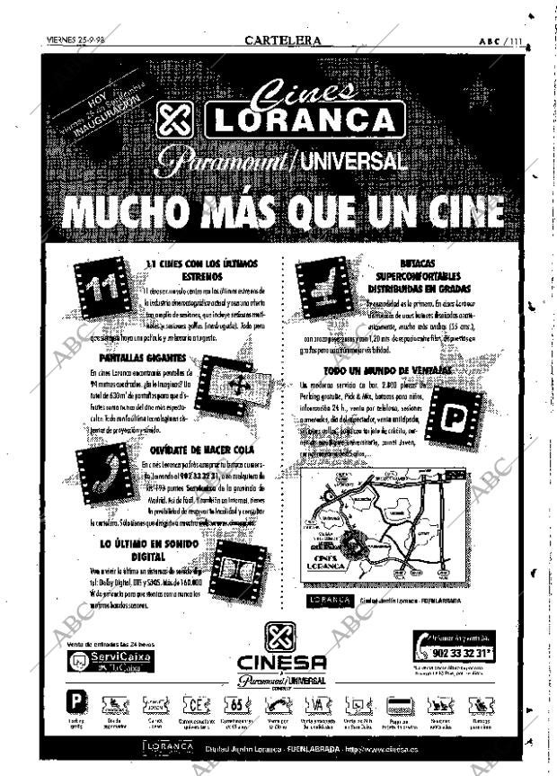 ABC MADRID 25-09-1998 página 111