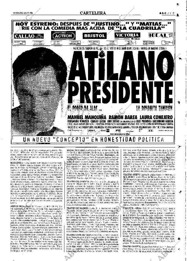 ABC MADRID 25-09-1998 página 113