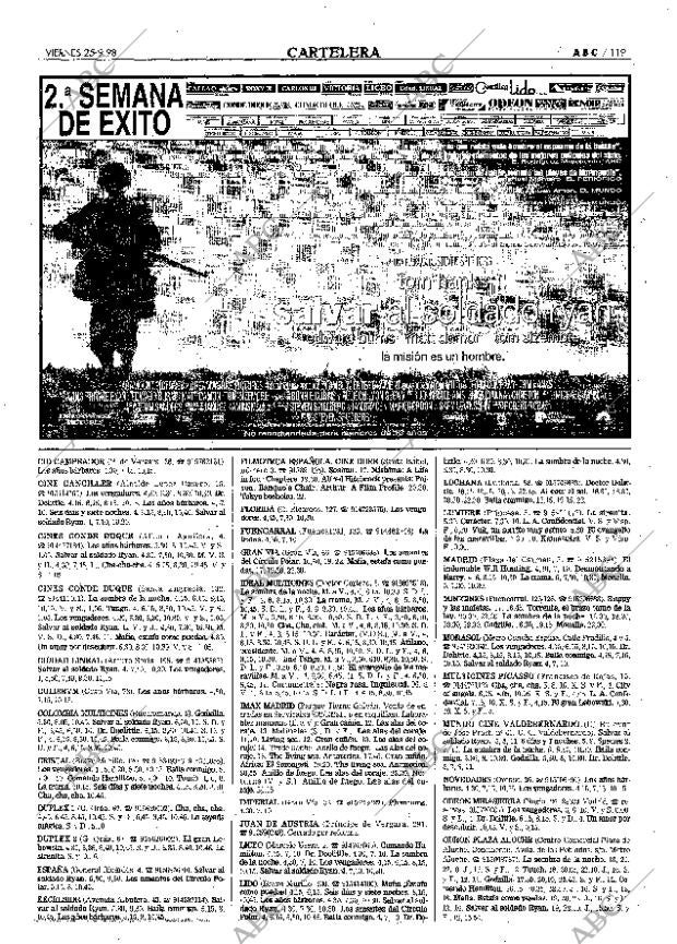 ABC MADRID 25-09-1998 página 119