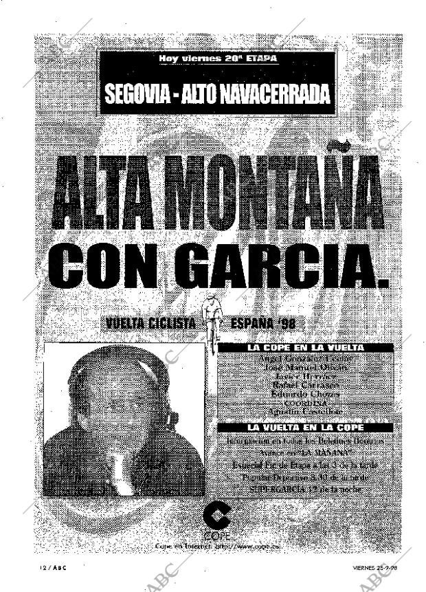 ABC MADRID 25-09-1998 página 12