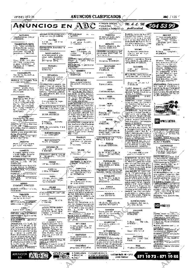 ABC MADRID 25-09-1998 página 135