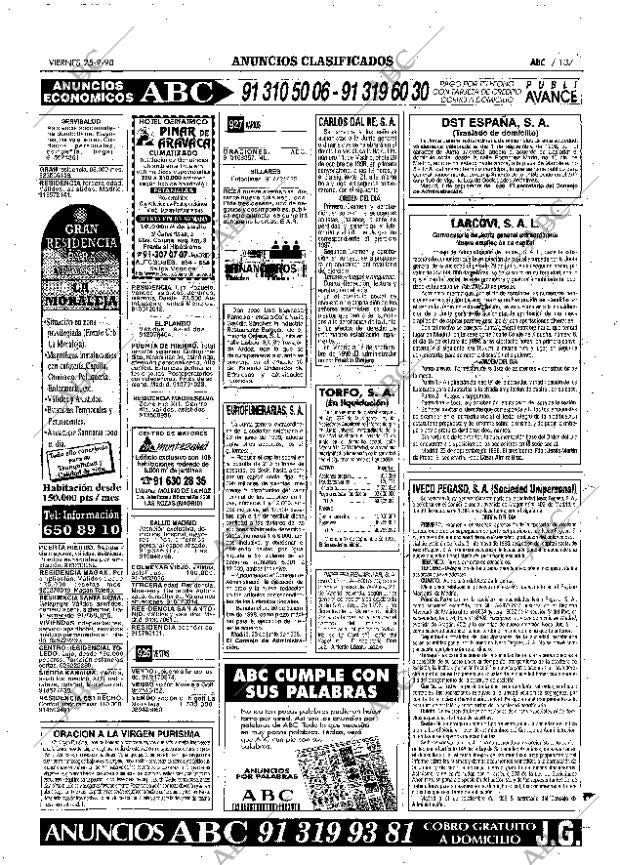 ABC MADRID 25-09-1998 página 137