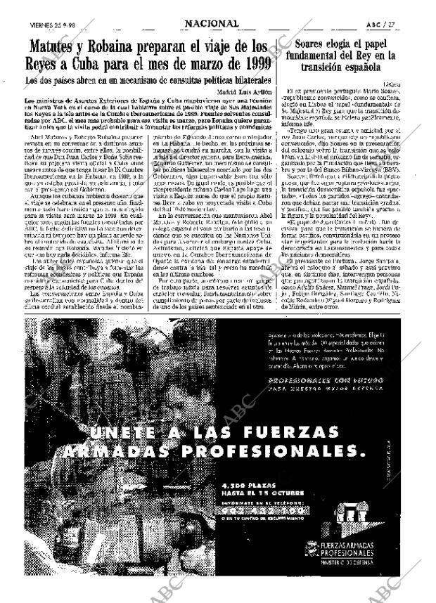 ABC MADRID 25-09-1998 página 27