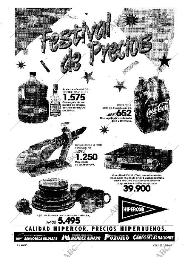 ABC MADRID 25-09-1998 página 4