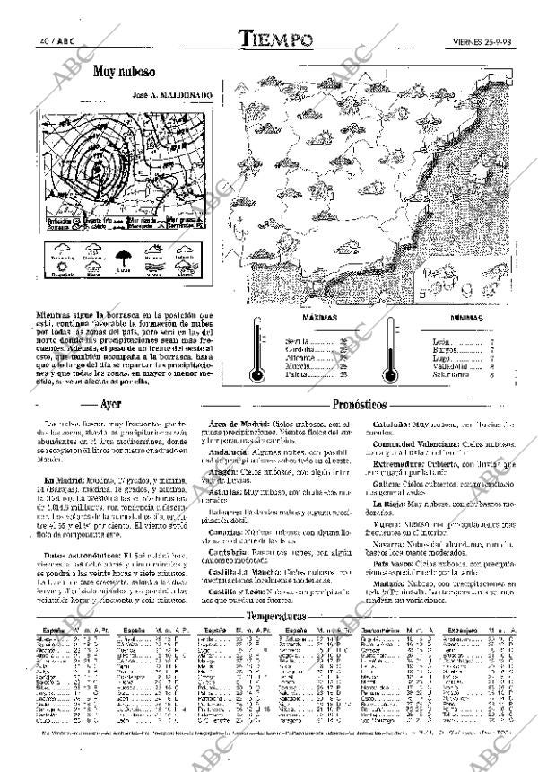 ABC MADRID 25-09-1998 página 40