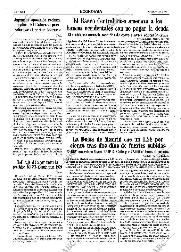 ABC MADRID 25-09-1998 página 42