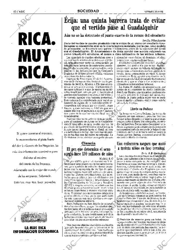 ABC MADRID 25-09-1998 página 60