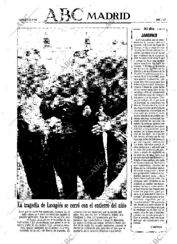 ABC MADRID 25-09-1998 página 67
