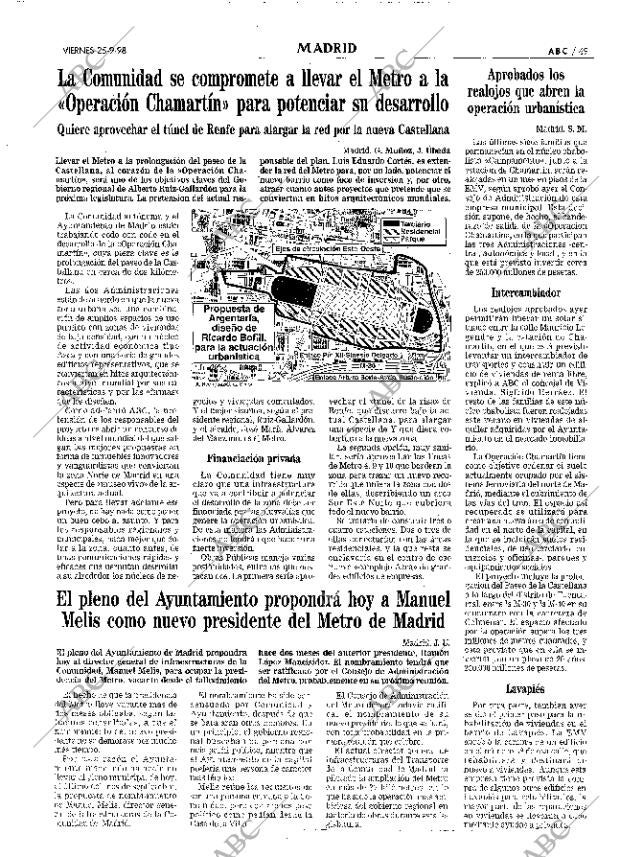 ABC MADRID 25-09-1998 página 69