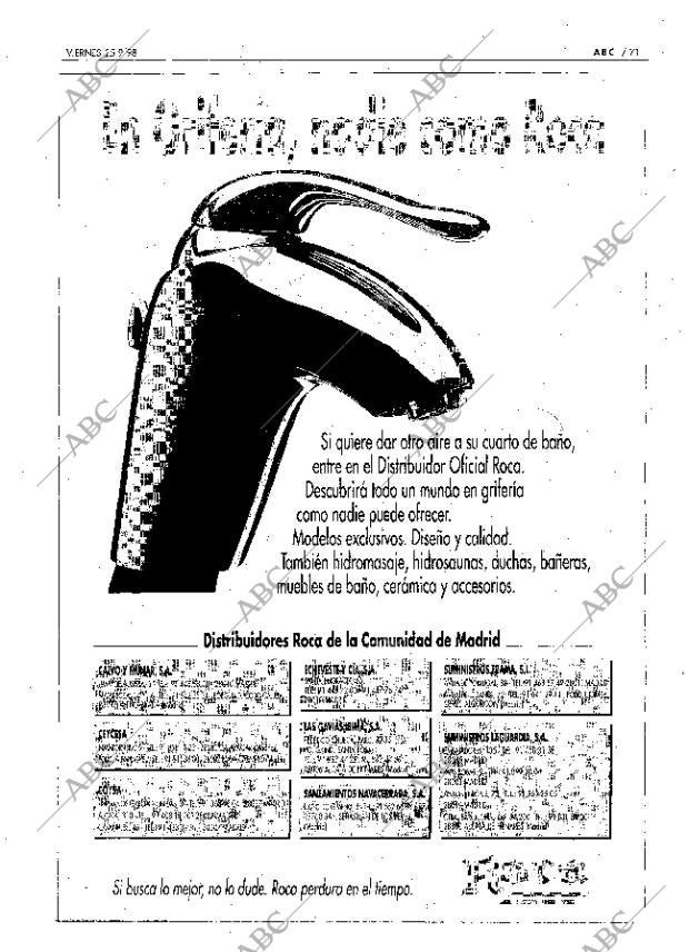 ABC MADRID 25-09-1998 página 71