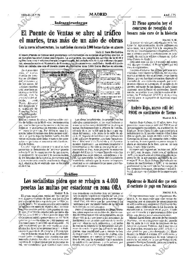 ABC MADRID 25-09-1998 página 75